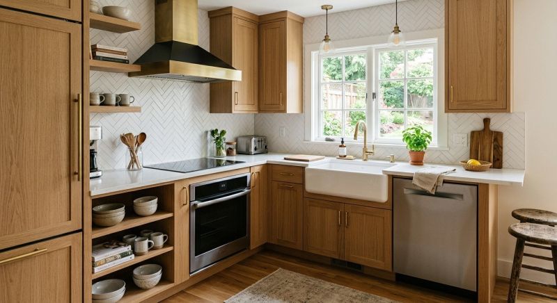 Cherry Cabinet Remodeling in Franklin, TN