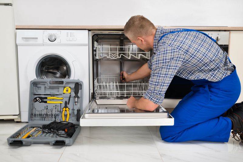 Connecting Dishwasher