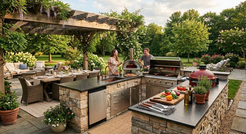 Outdoor Kitchen Remodeling in North Charleston, SC